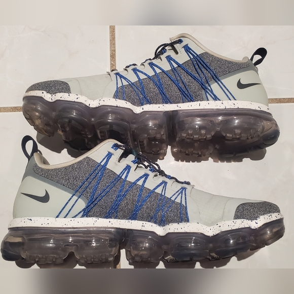 Nike Air Vapormax Run Utility (Light Silver/dark Grey) size mens 9.5 - Picture 6 of 7